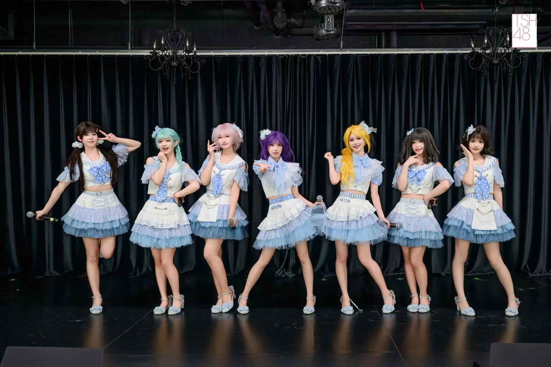 10月3日 星梦偶像计划xTSH48 《璀璨起源》公演合照